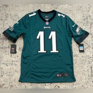 Nike Authentic On Field Philadelphia Eagles AJ Brown Green Jersey